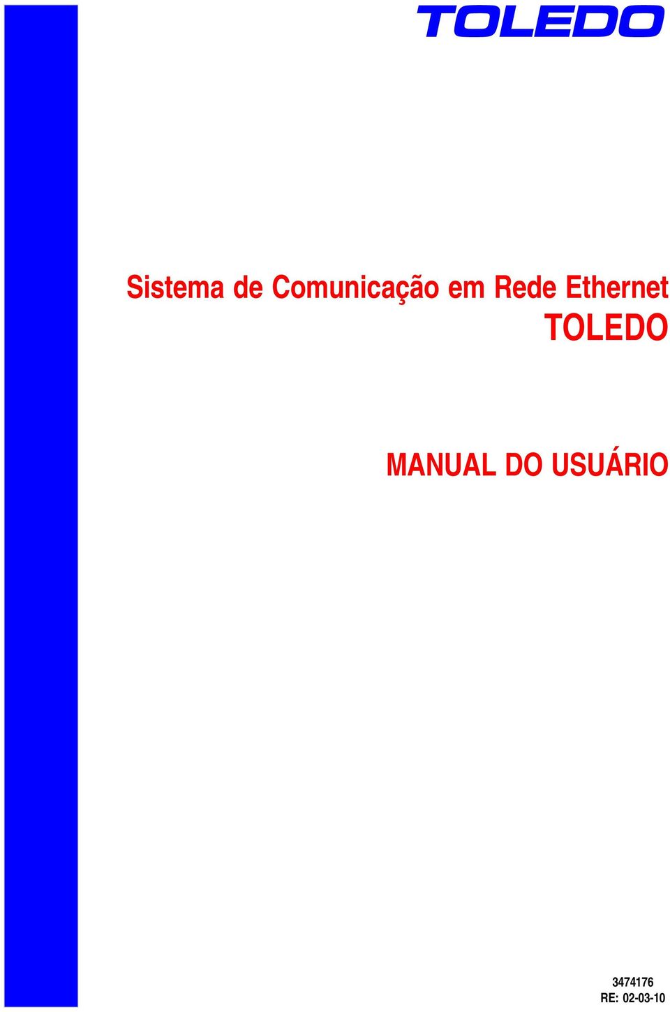 Ethernet TOLEDO MANUAL