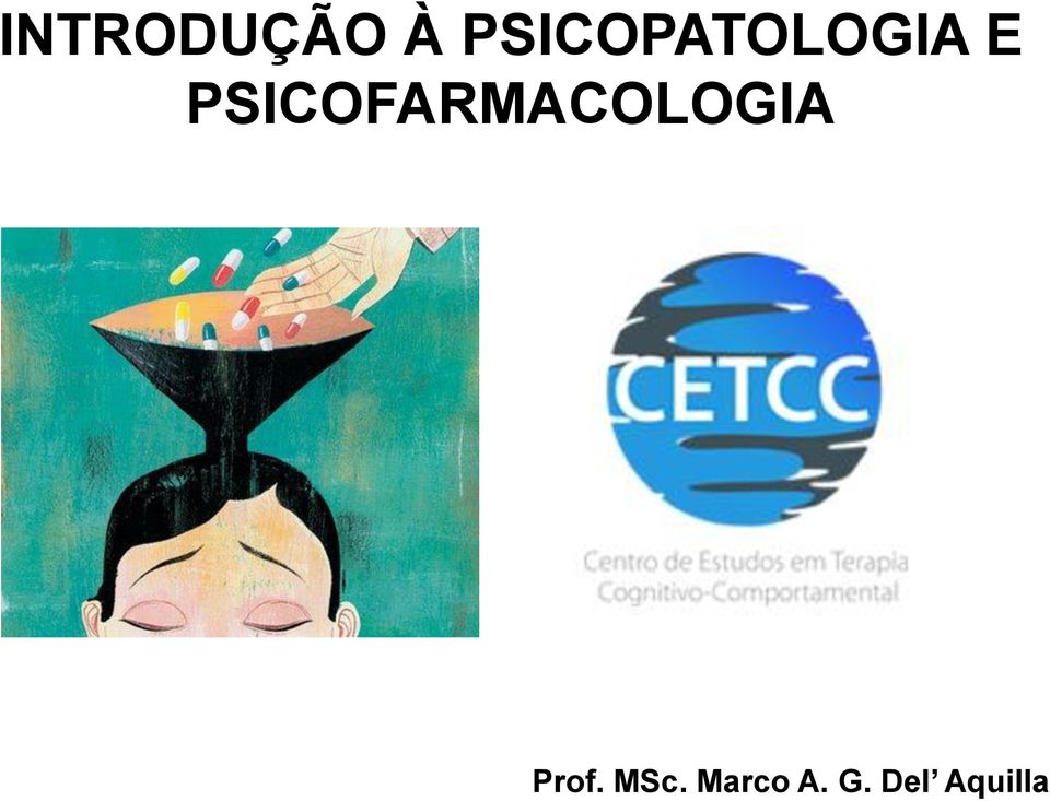 PSICOFARMACOLOGIA