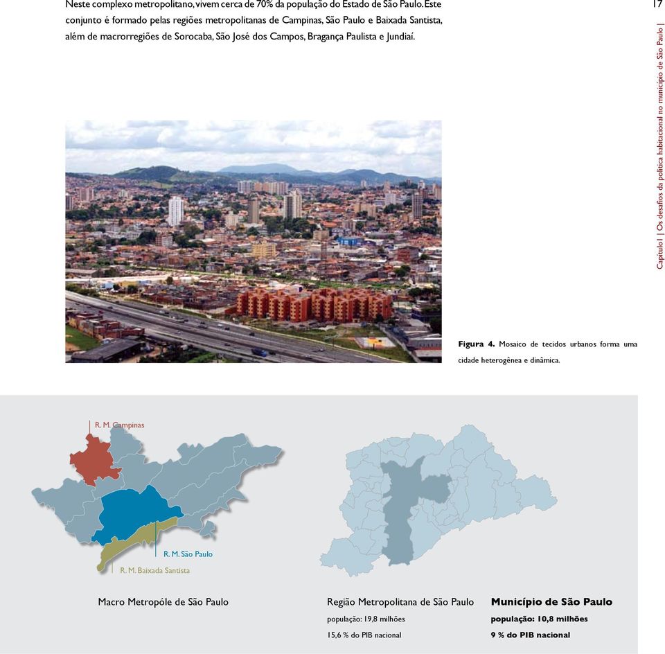 Paulista e Jundiaí. 17 Capítulo1 Os desafios da politica habitacional no município de São Paulo Figura 4.