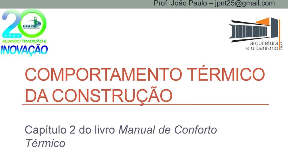 CONSTRUÇÃO Capítulo