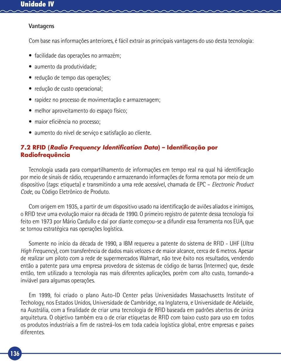 e satisfação ao cliente. 7.