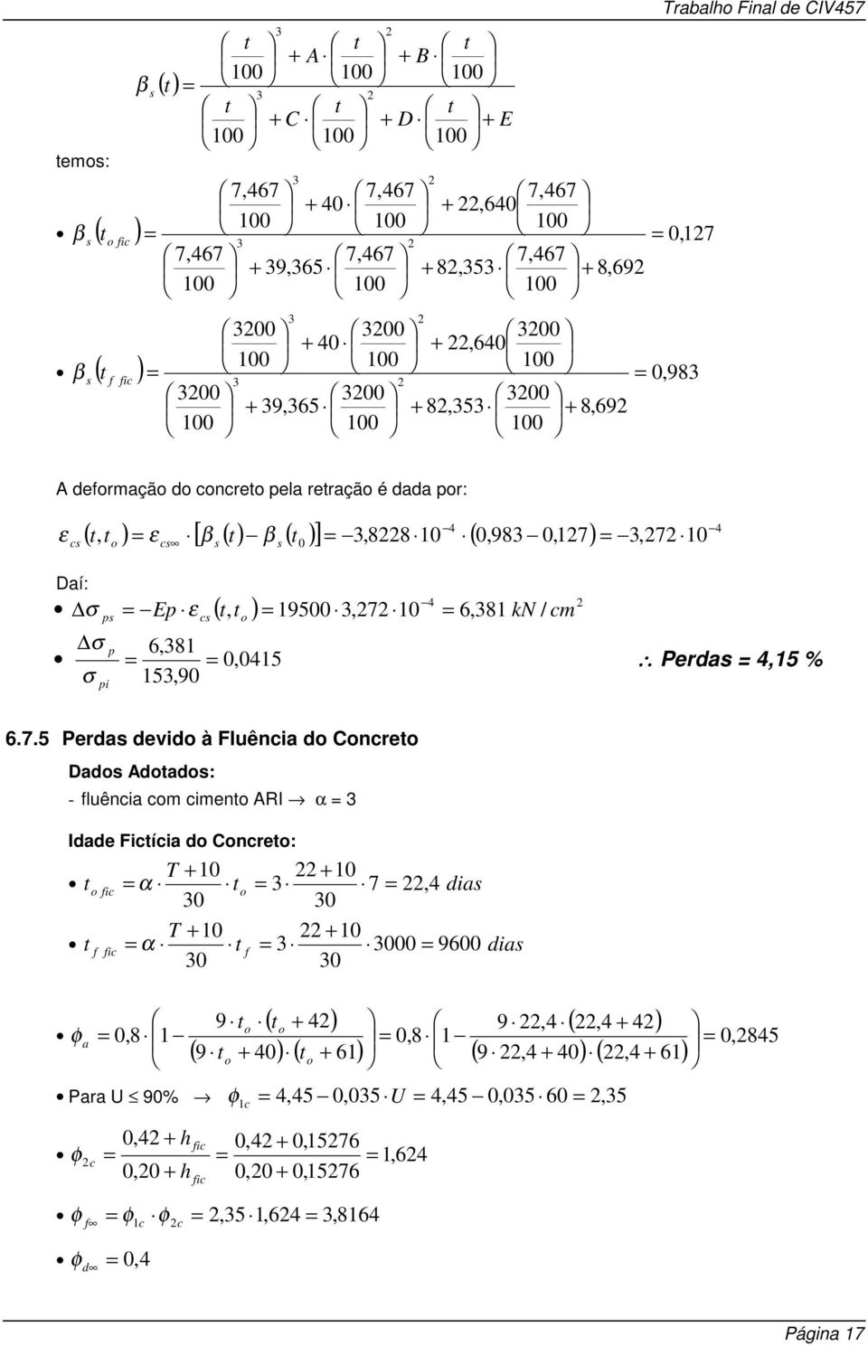 10 Daí: s E ε cs t, to 19500,7 