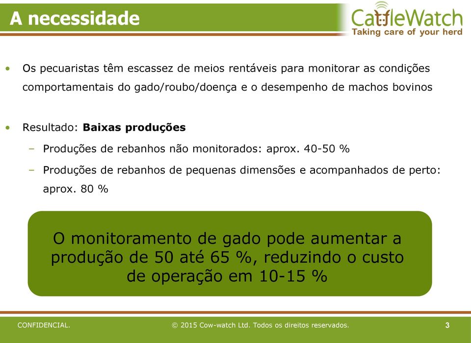 monitorados: aprox. 40-50 % Produções de rebanhos de pequenas dimensões e acompanhados de perto: aprox.