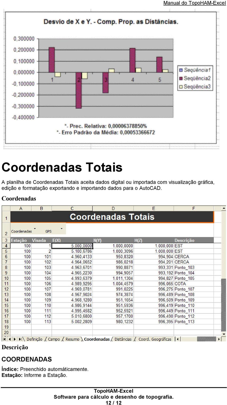 exportando e importando dados para o AutoCAD.