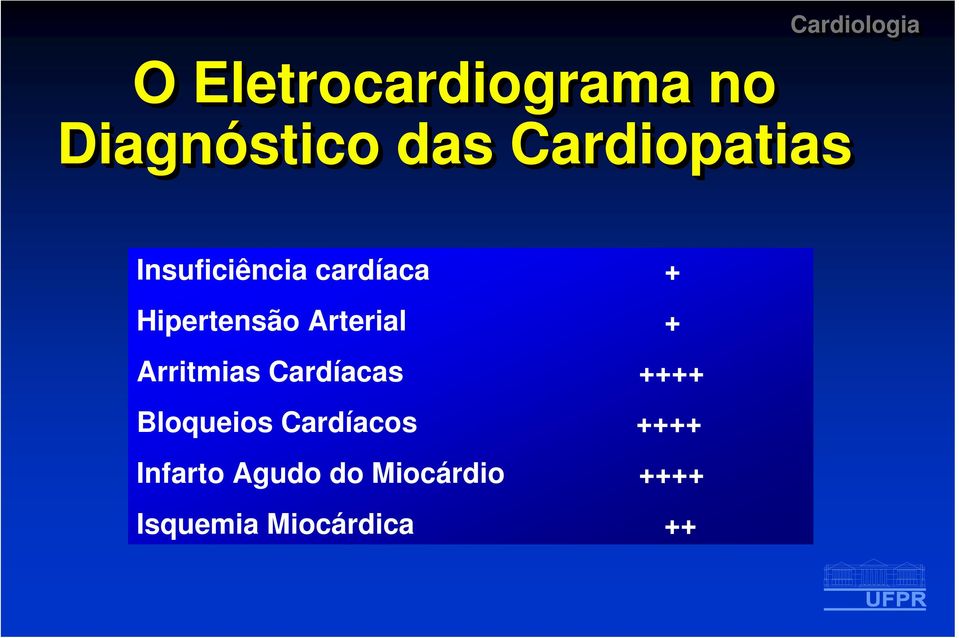 Arterial + Arritmias Cardíacas ++++ Bloqueios