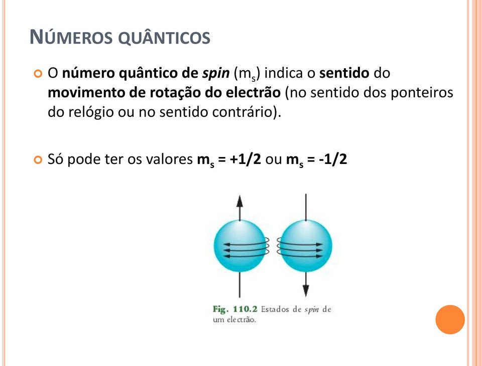 (no sentido dos ponteiros do relógio ou no sentido