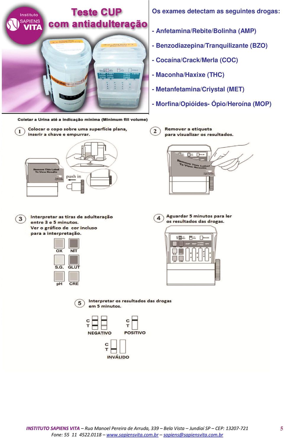 Benzodiazepina/Tranquilizante (BZO) - Cocaína/Crack/Merla