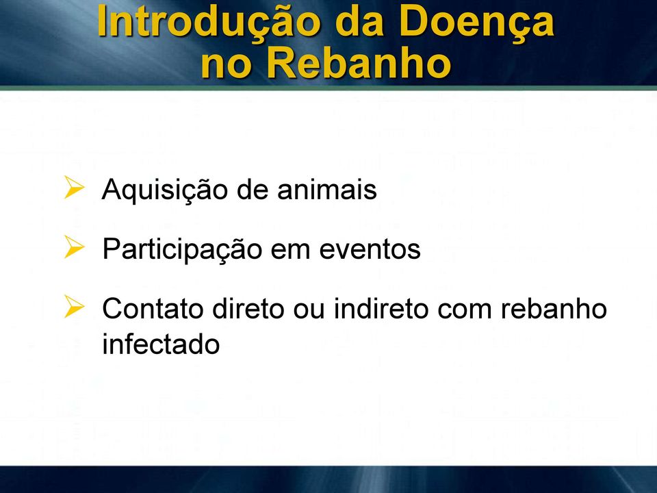 Participação em eventos Contato