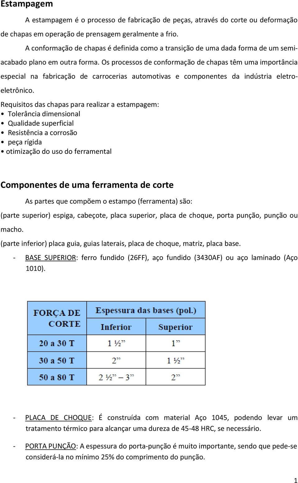 Os processos de conformação de chapas têm uma importância especial na fabricação de carrocerias automotivas e componentes da indústria eletroeletrônico.