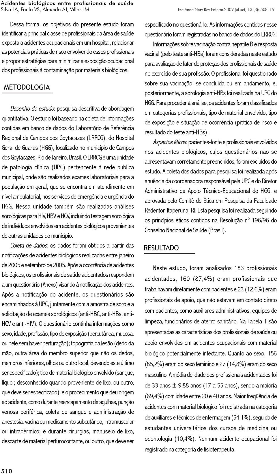 METODOLOGIA Desenho do estudo: pesquisa descritiva de abordagem quantitativa.