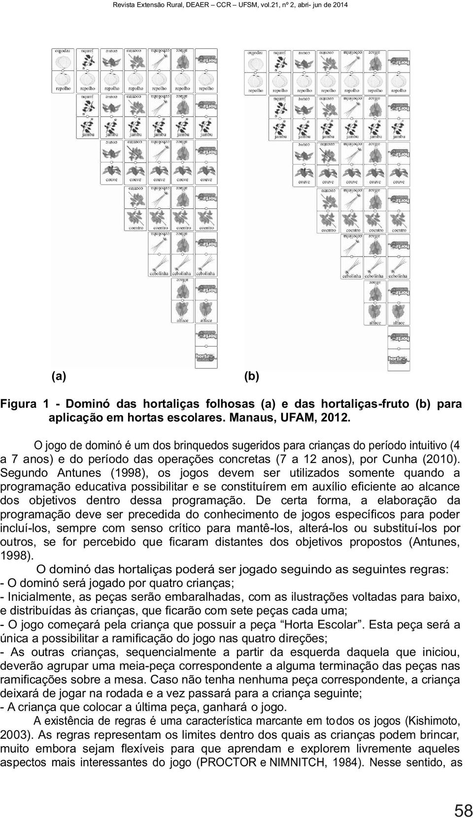 Segundo Antunes (1998), os jogos devem ser utilizados somente quando a programação educativa possibilitar e se constituírem em auxílio eficiente ao alcance dos objetivos dentro dessa programação.