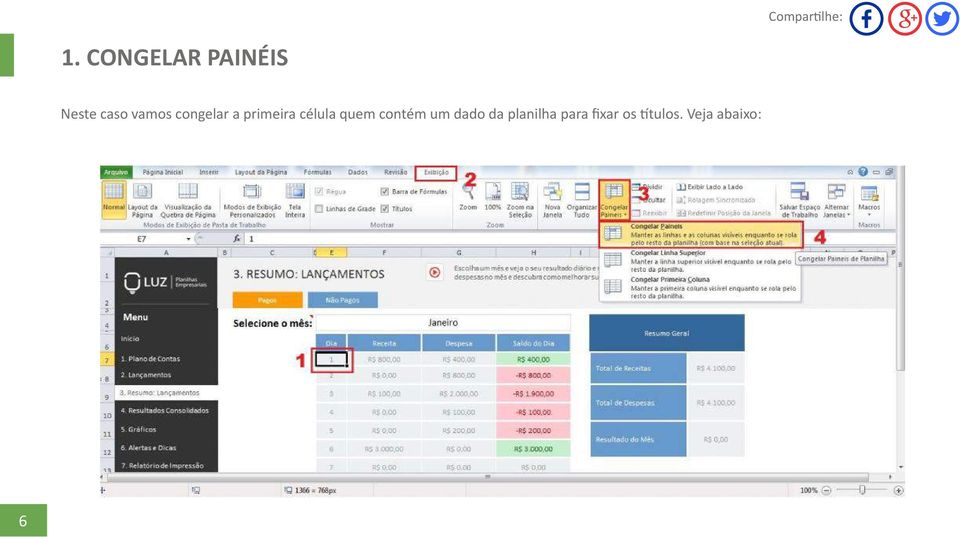 quem contém um dado da planilha