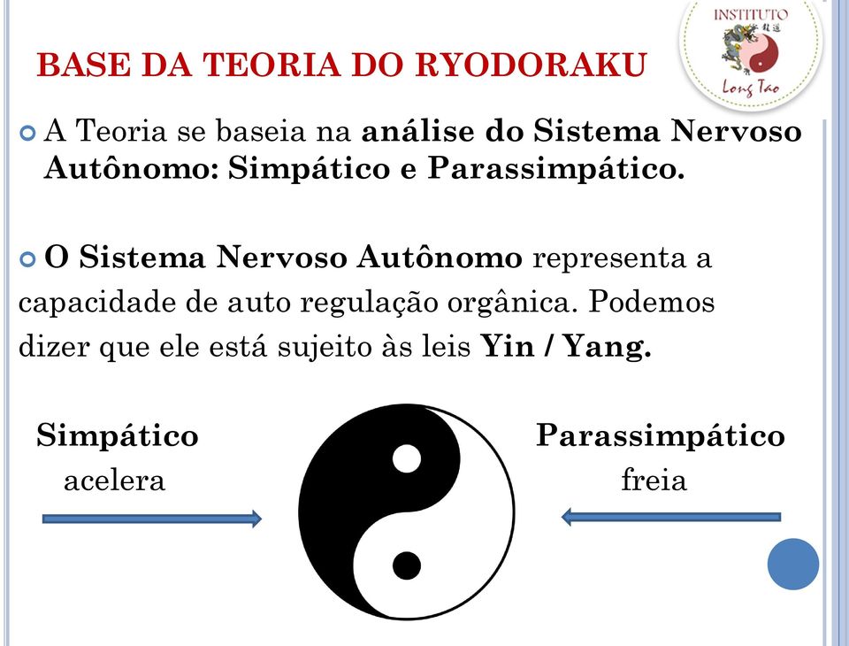 O Sistema Nervoso Autônomo representa a capacidade de auto regulação