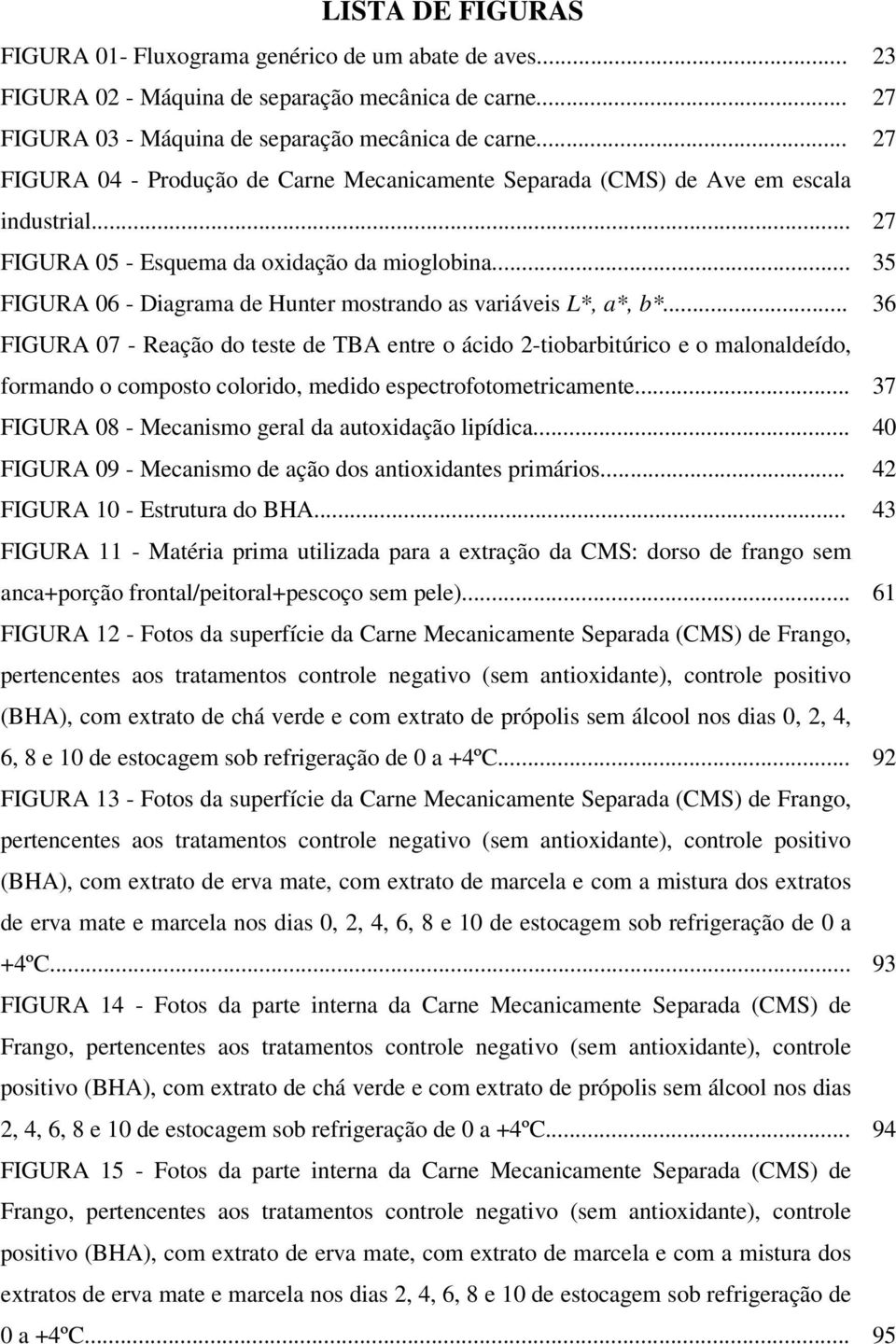 .. 35 FIGURA 06 - Diagrama de Hunter mostrando as variáveis L*, a*, b*.