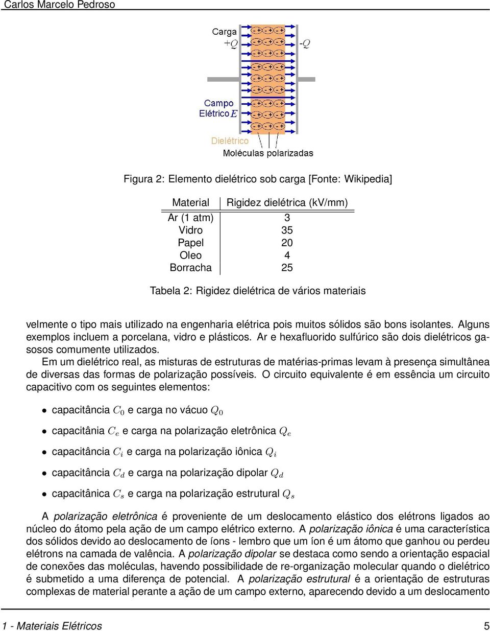 Ar e hexafluorido sulfúrico são dois dielétricos gasosos comumente utilizados.