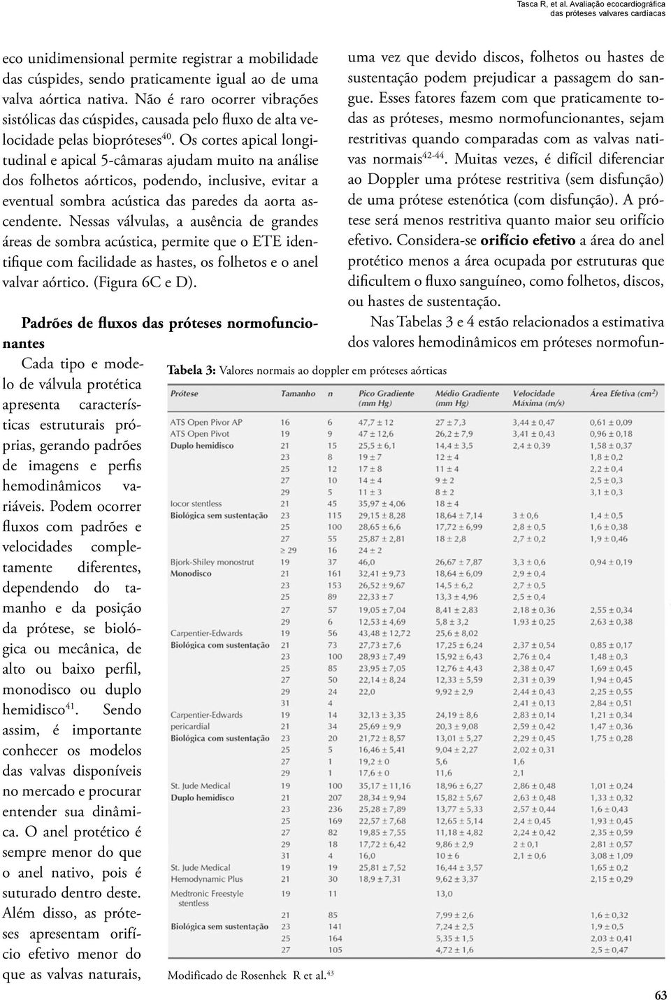 Os cortes apical longitudinal e apical 5-câmaras ajudam muito na análise dos folhetos aórticos, podendo, inclusive, evitar a eventual sombra acústica das paredes da aorta ascendente.