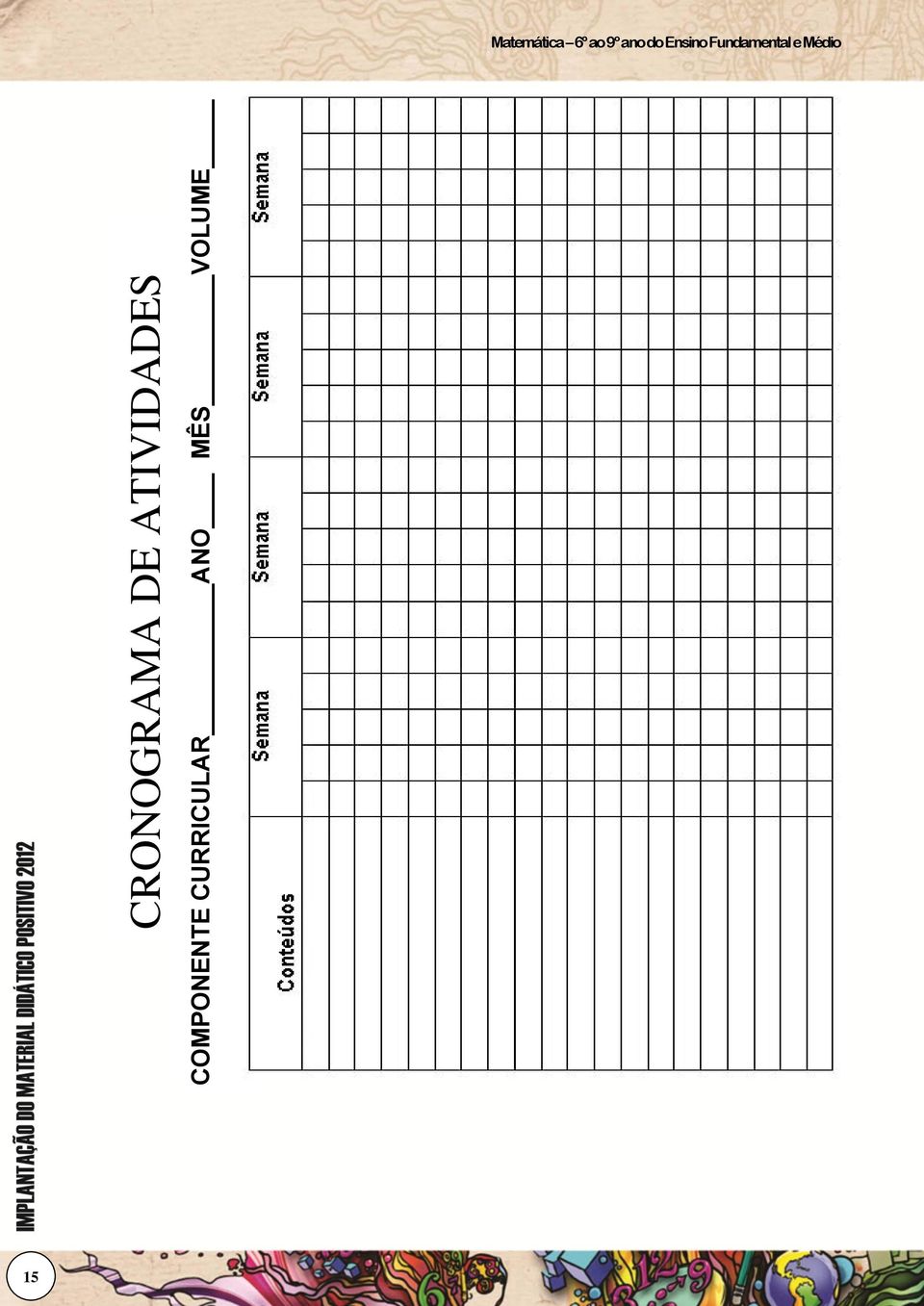 VOLUME Matemática 6º ao 9º