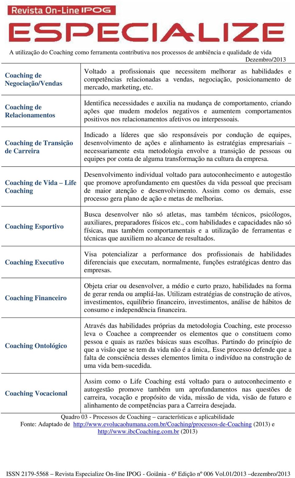 auxilia na mudança de comportamento, criando ações que mudem modelos negativos e aumentem comportamentos positivos nos relacionamentos afetivos ou interpessoais.