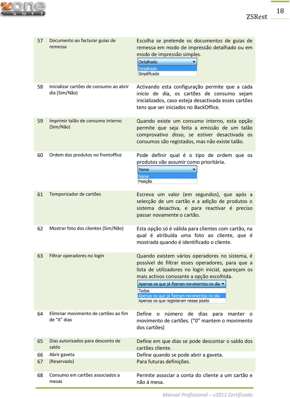 inicializados, caso esteja desactivada esses cartões tens que ser iniciados no BackOffice.