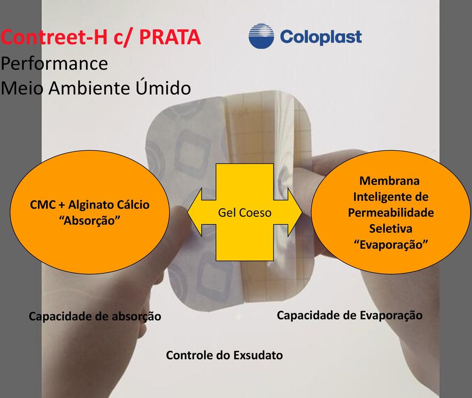 Inteligente de Permeabilidade Seletiva Evaporação