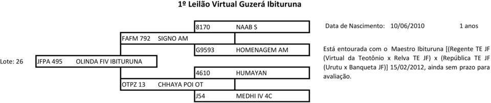 Está entourada com o Maestro Ibituruna [(Regente TE JF (Virtual da Teotônio x Relva TE