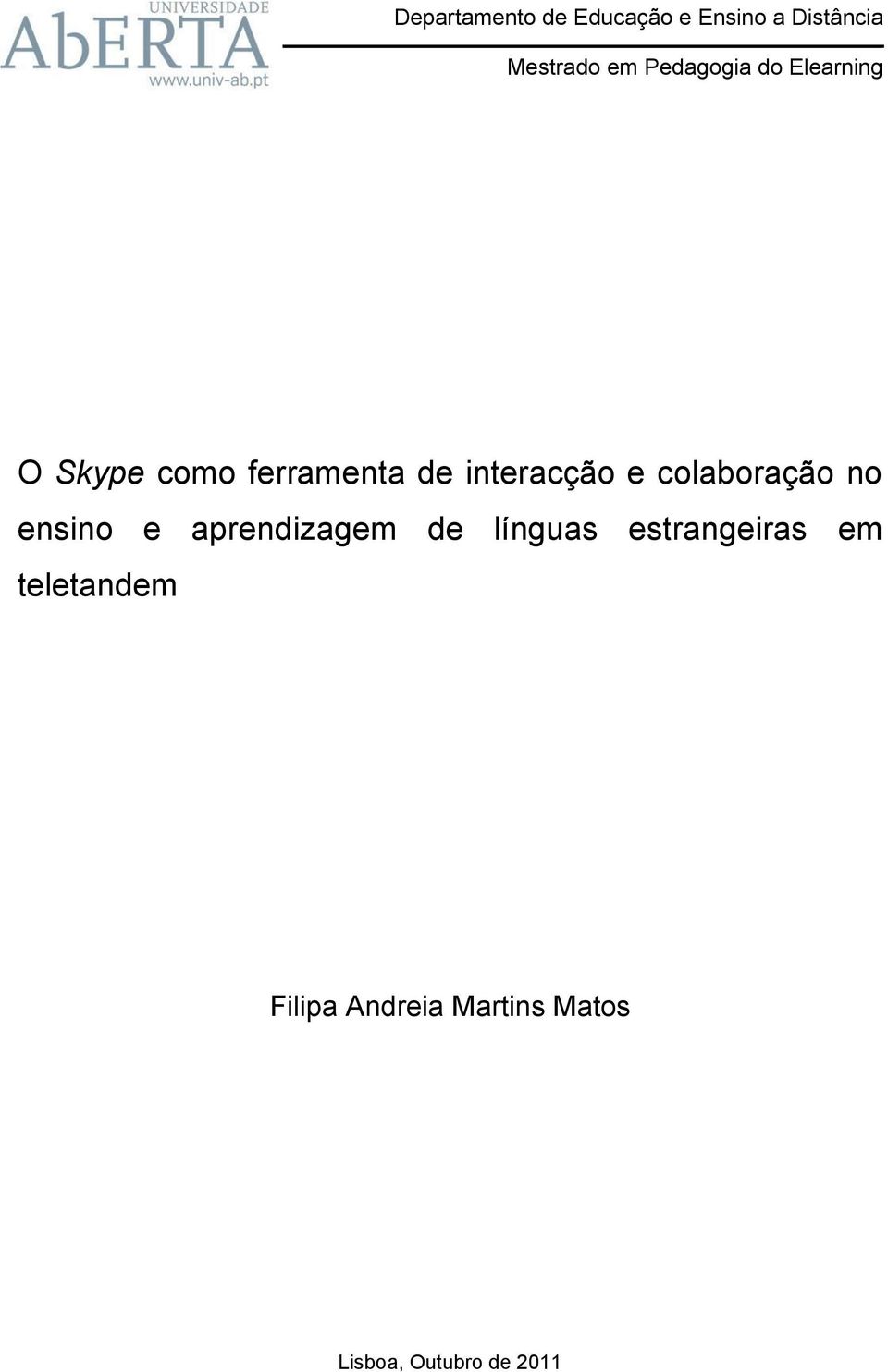 e colaboração no ensino e aprendizagem de línguas