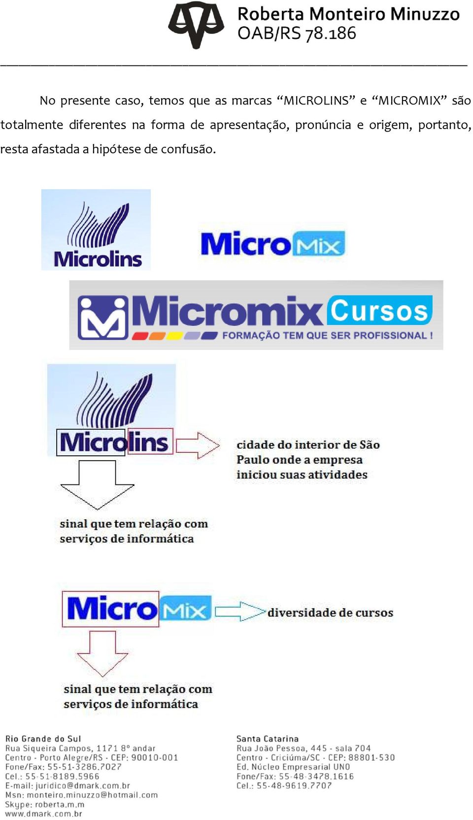 diferentes na forma de apresentação,