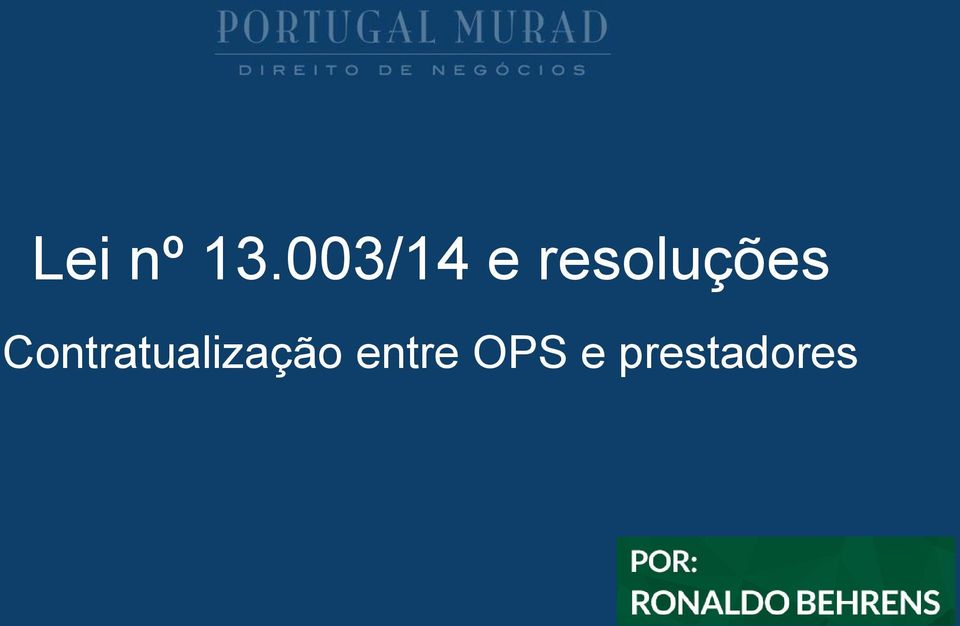 resoluções