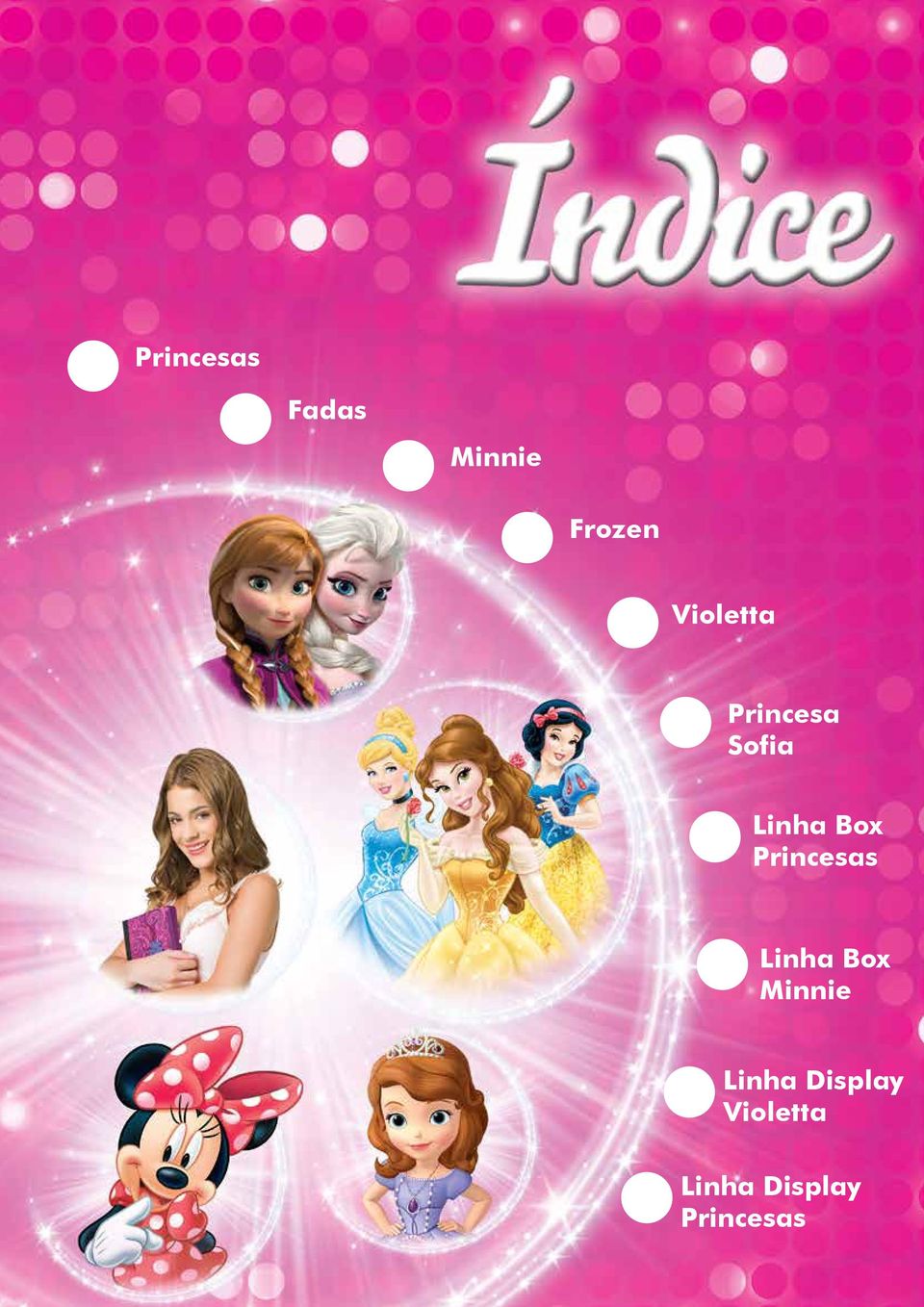 Princesas Linha Box Minnie Linha