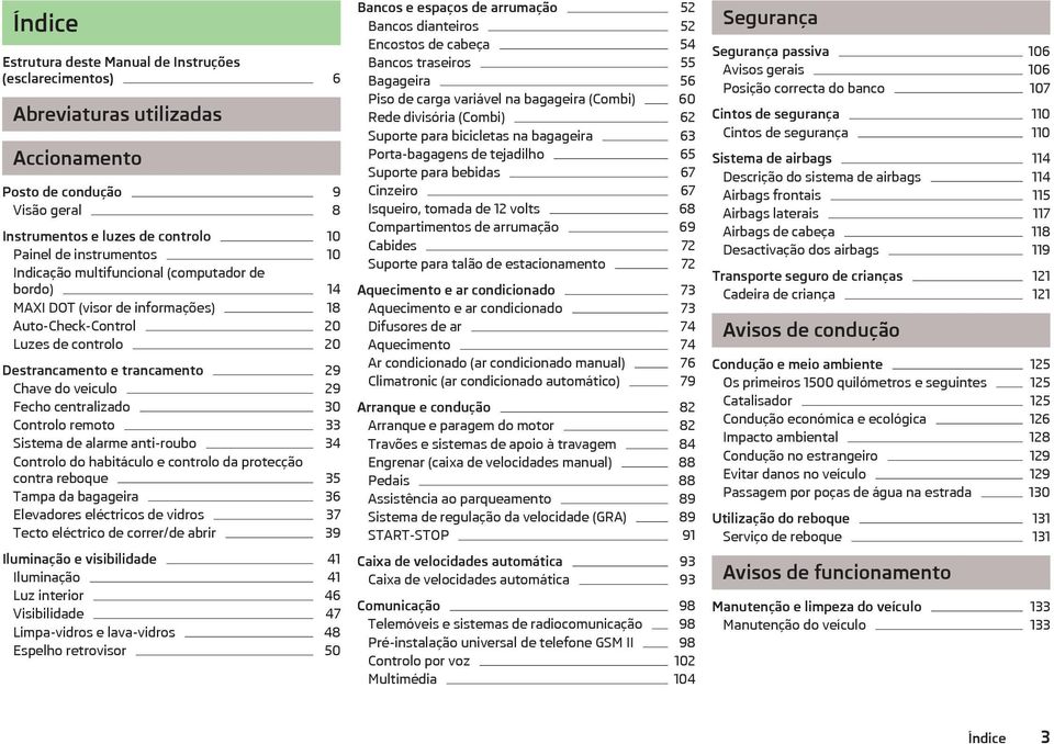 30 Controlo remoto 33 Sistema de alarme anti-roubo 34 Controlo do habitáculo e controlo da protecção contra reboque 35 Tampa da bagageira 36 Elevadores eléctricos de vidros 37 Tecto eléctrico de