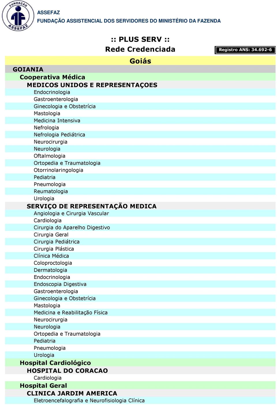 Reumatologia SERVIÇO DE REPRESENTAÇÃO MEDICA