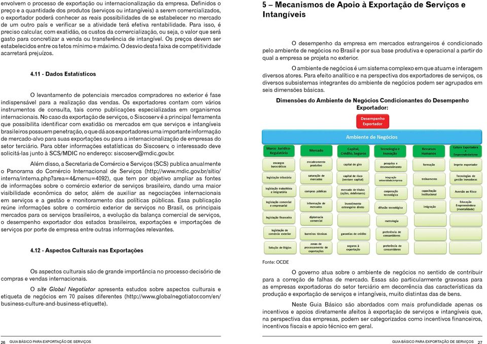 verificar se a atividade terá efetiva rentabilidade.