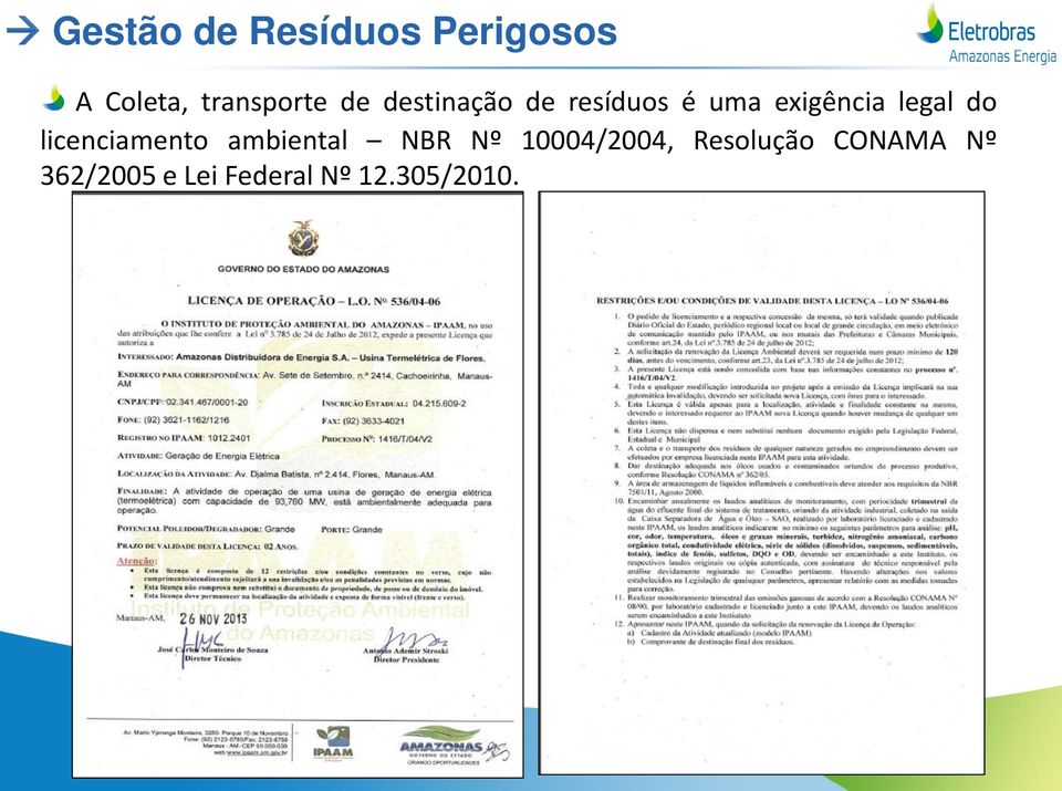 licenciamento ambiental NBR Nº 10004/2004,