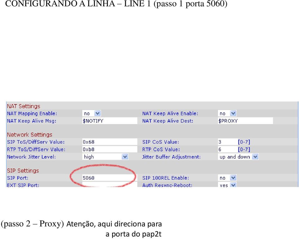 2 Proxy) Atenção, aqui