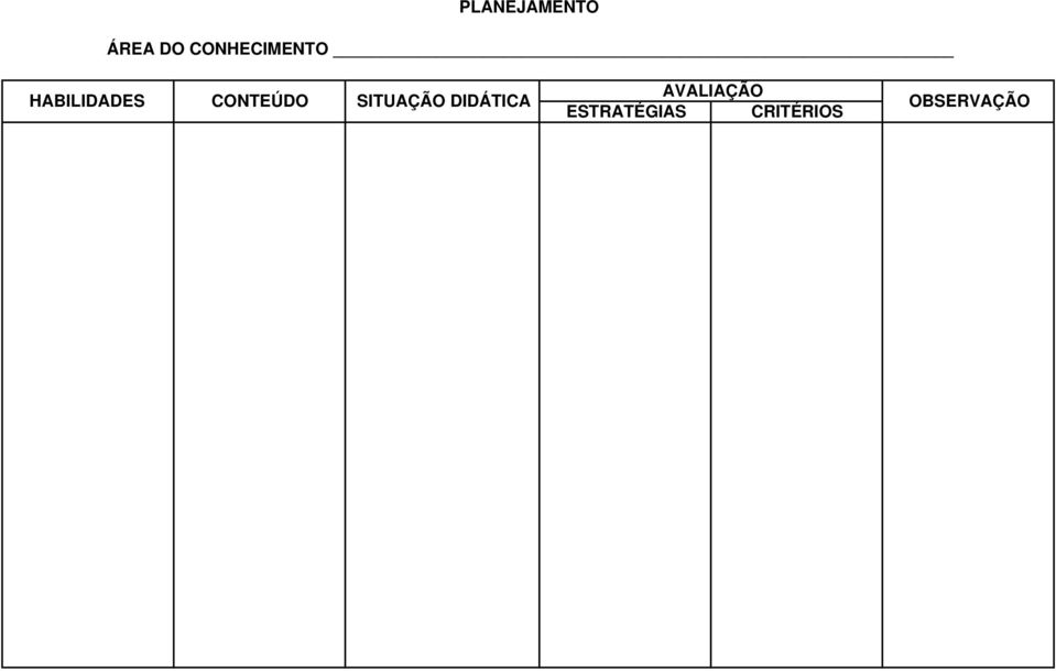 CONTEÚDO SITUAÇÃO DIDÁTICA