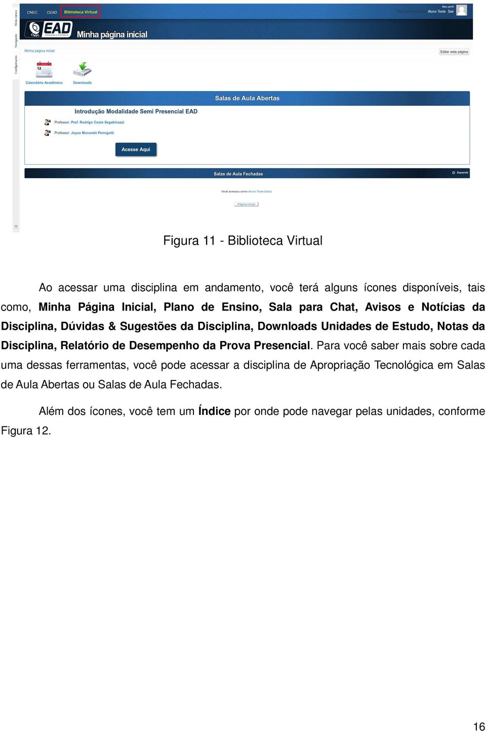 Relatório de Desempenho da Prova Presencial.