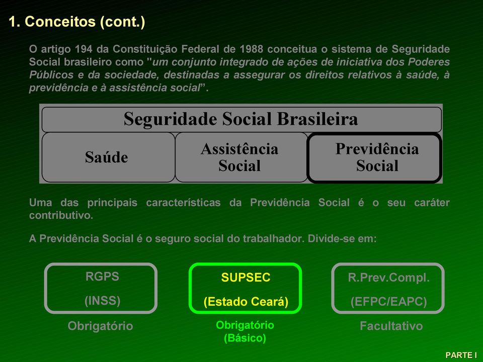 Poderes Públicos e da sociedade, destinadas a assegurar os direitos relativos à saúde, à previdência e à assistência social.