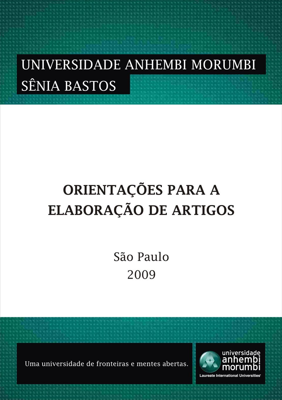 DE ARTIGOS São Paulo 2009 Uma