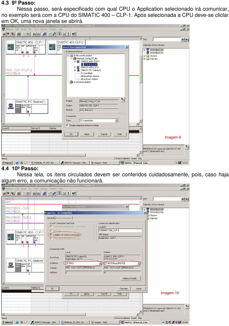 Após selecionada a CPU deve-se cliclar em OK, uma nova janela se abrirá. Imagem-9 4.