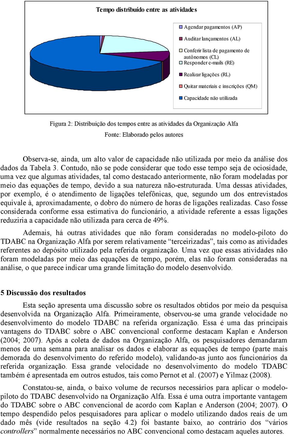 utilizada por meio da análise dos dados da Tabela 3.