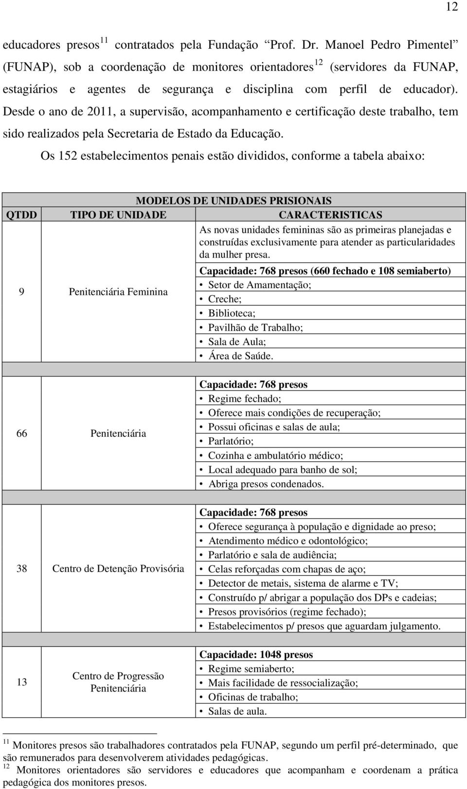 Desde o ano de 2011, a supervisão, acompanhamento e certificação deste trabalho, tem sido realizados pela Secretaria de Estado da Educação.