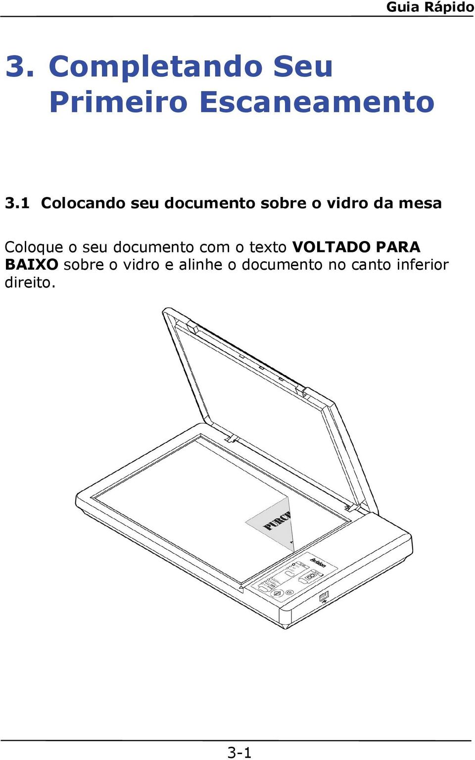 Coloque o seu documento com o texto VOLTADO PARA