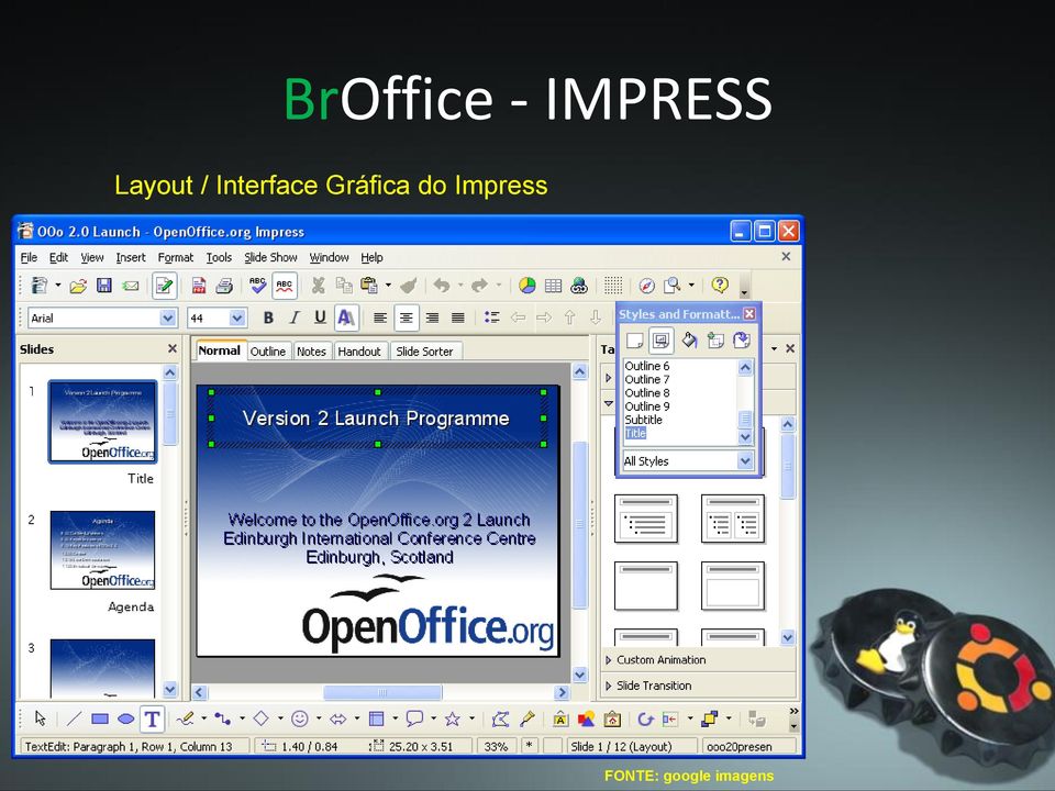 BrOffice - IMPRESS