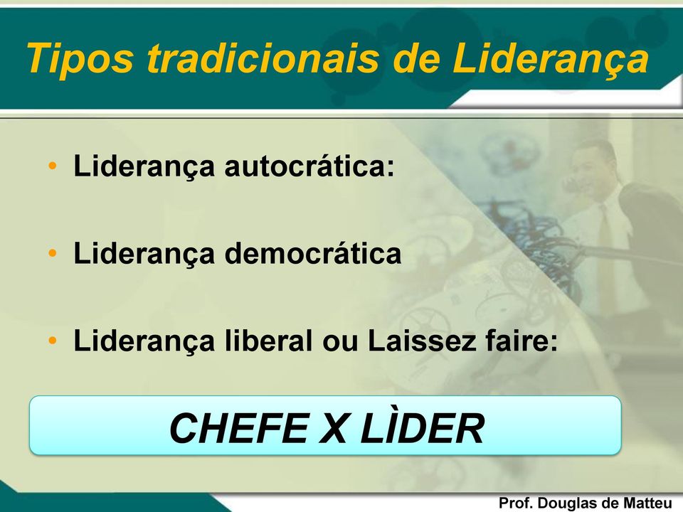 Liderança democrática Liderança