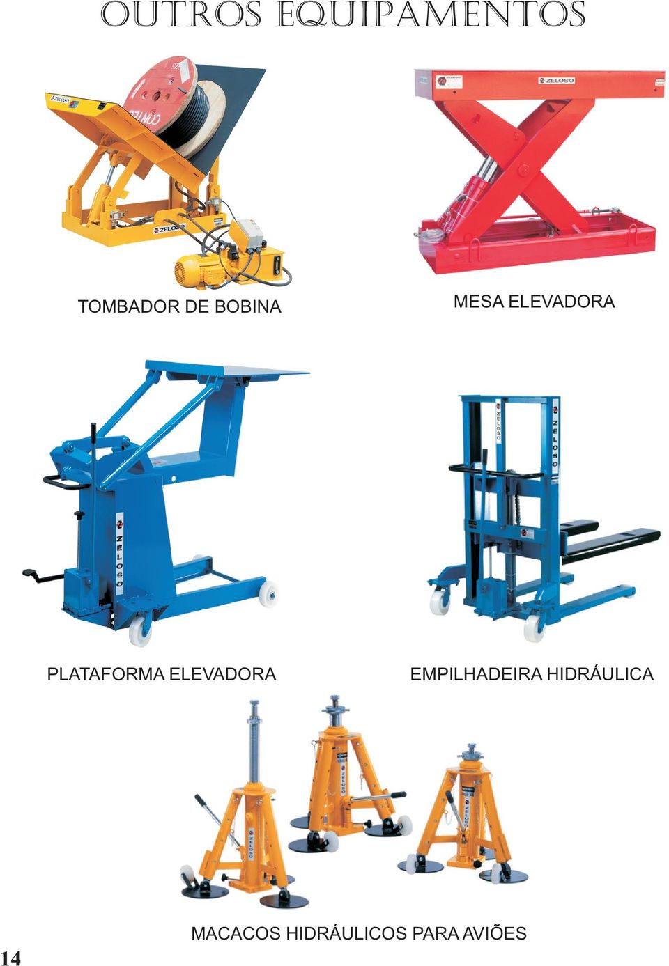 ELEVADORA EMPILHADEIRA HIDRÁULICA