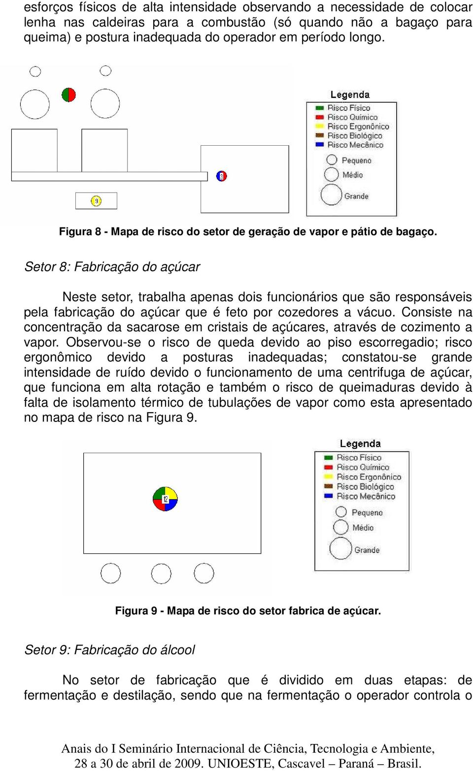 Setor 8: Fabricação do açúcar Neste setor, trabalha apenas dois funcionários que são responsáveis pela fabricação do açúcar que é feto por cozedores a vácuo.