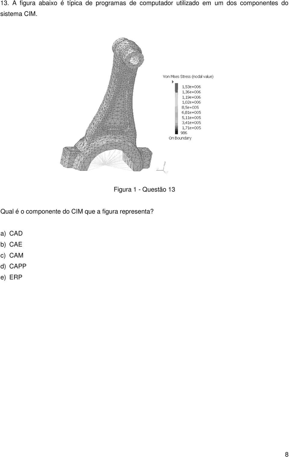 CIM. Figura 1 - Questão 13 Qual é o componente do CIM