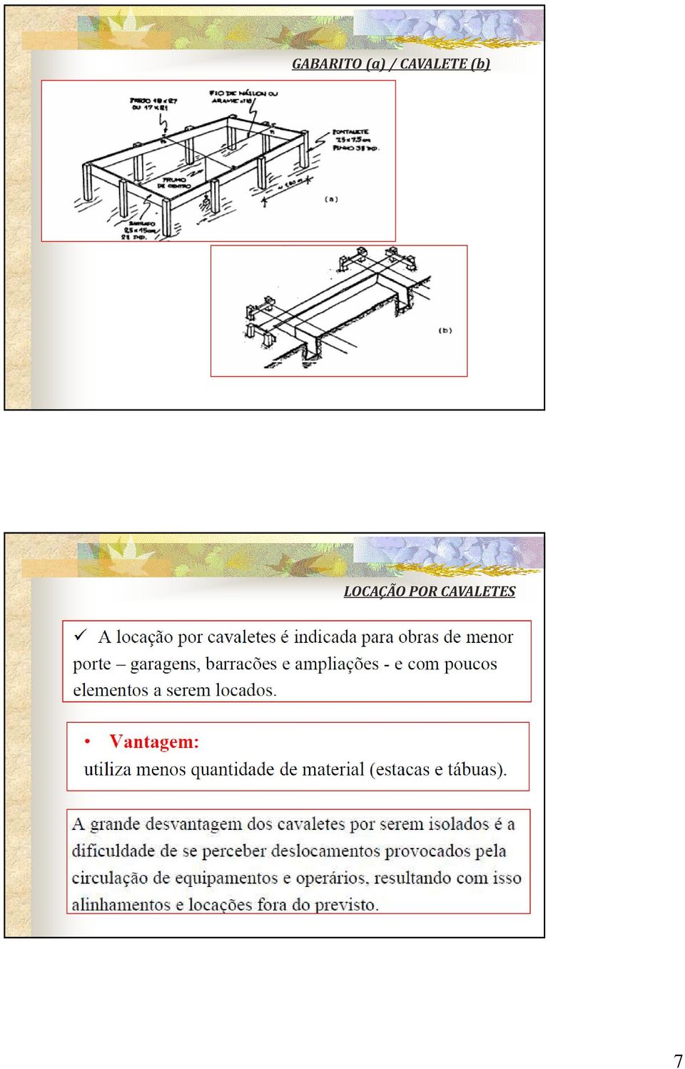 (b) LOCAÇÃO