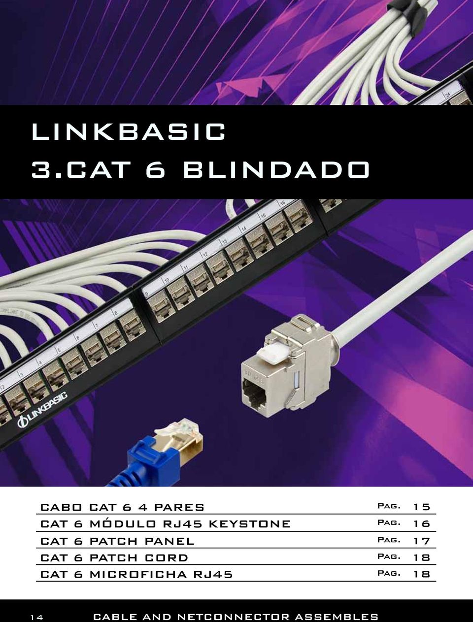 15 CAT 6 MÓDULO RJ45 KEYSTONE Pag.