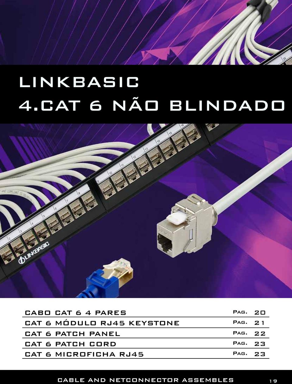 20 CAT 6 MÓDULO RJ45 KEYSTONE Pag.